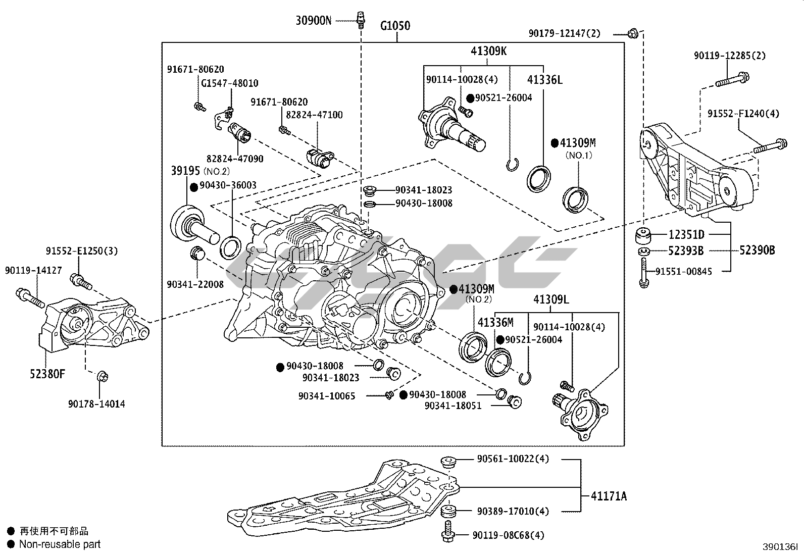 3901: TRANSAXLE