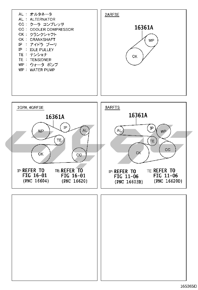 1605: V-BELT