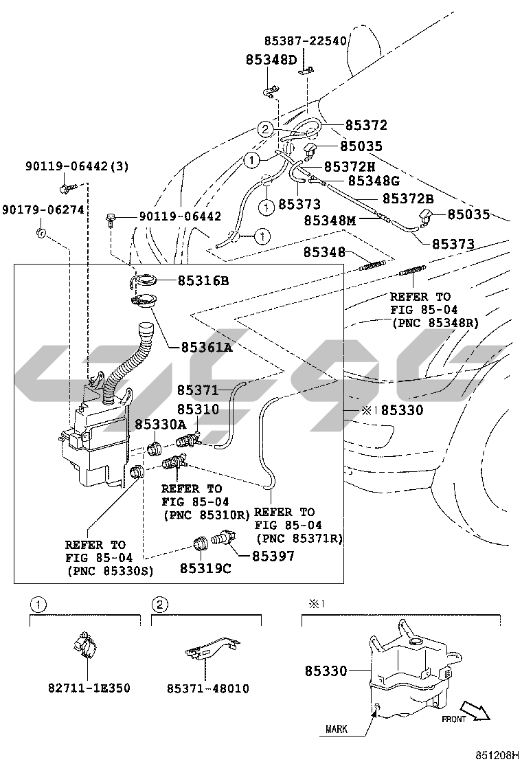 8503: WINDSHIELD