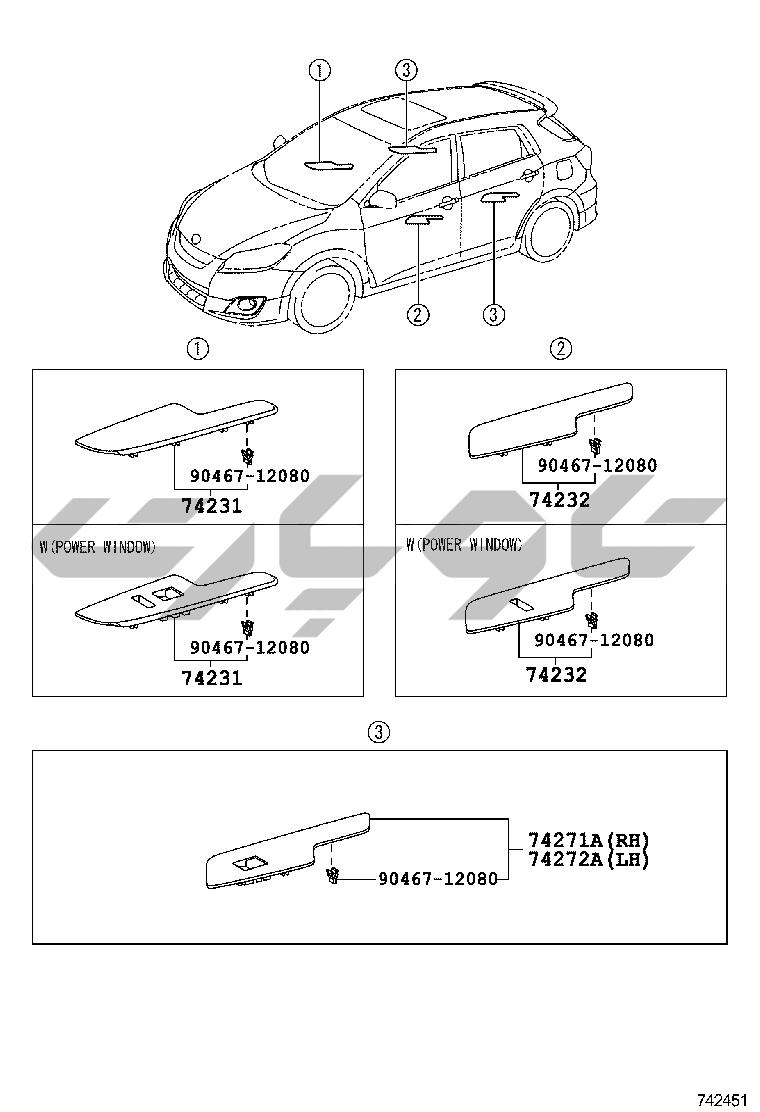 7401: ARMREST