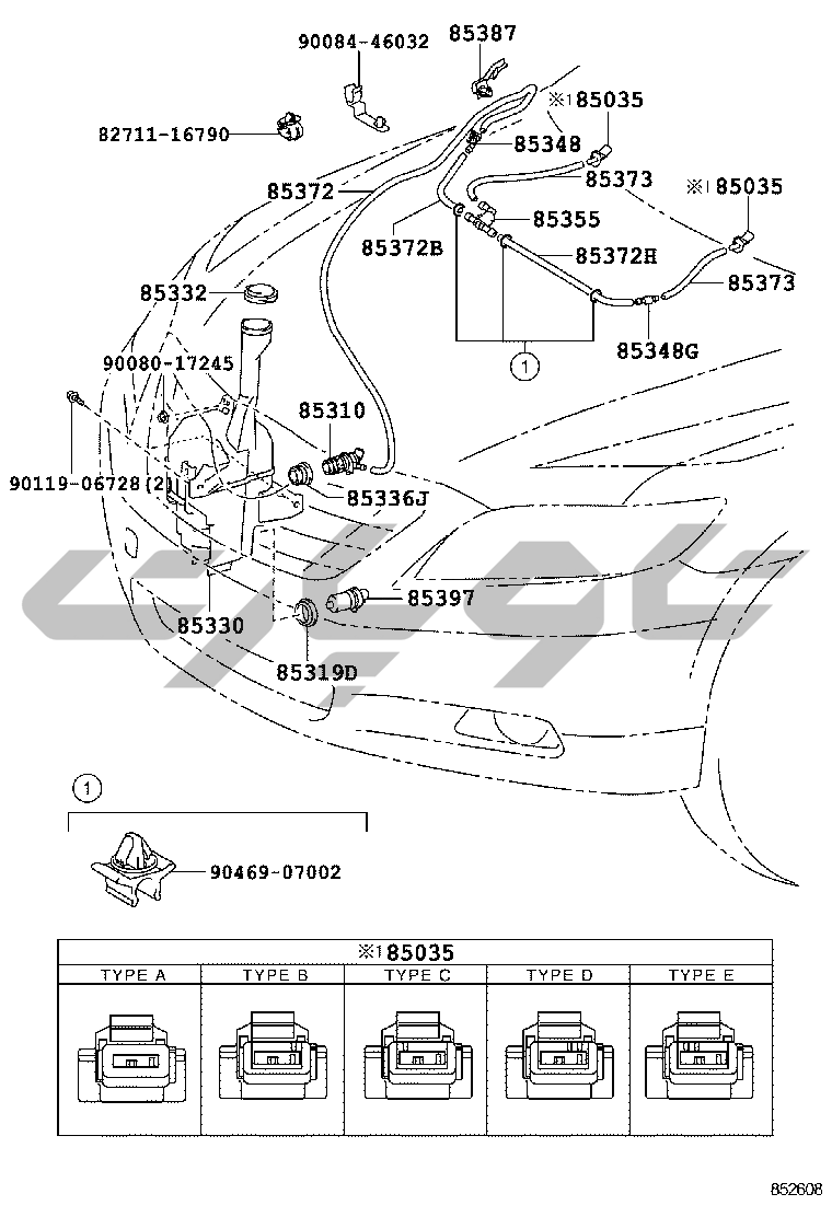 8503: WINDSHIELD