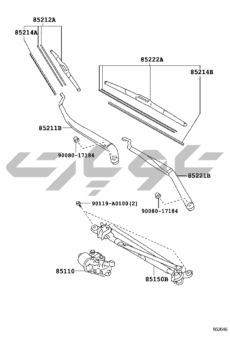8501: WINDSHIELD