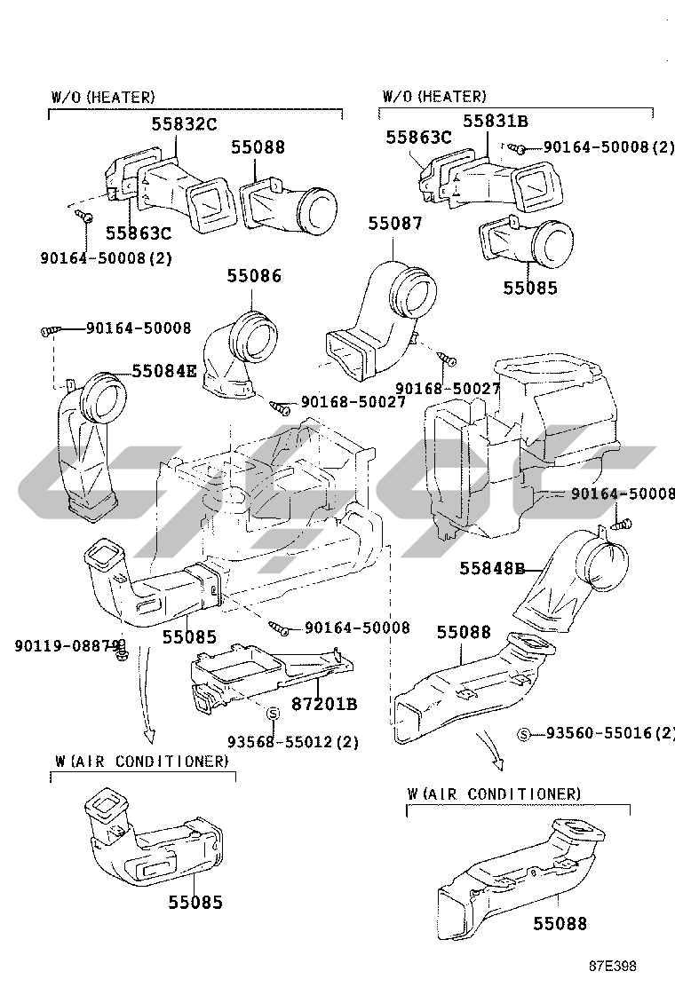 8715: heating & air conditioning - control & air duct