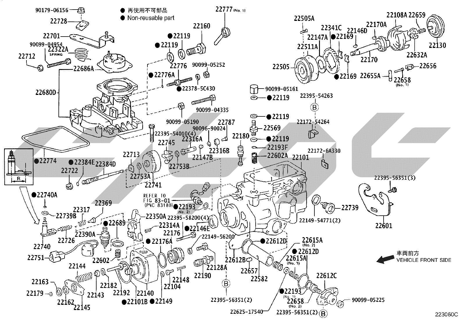 2203_injection_pump_body_w_high_altitude_compensator