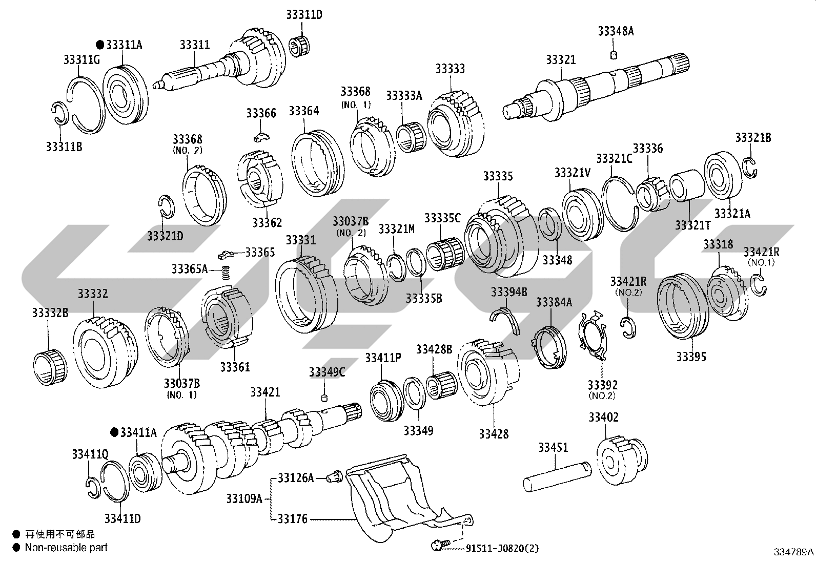 3305_transmission_gear_mtm_r151_r151f