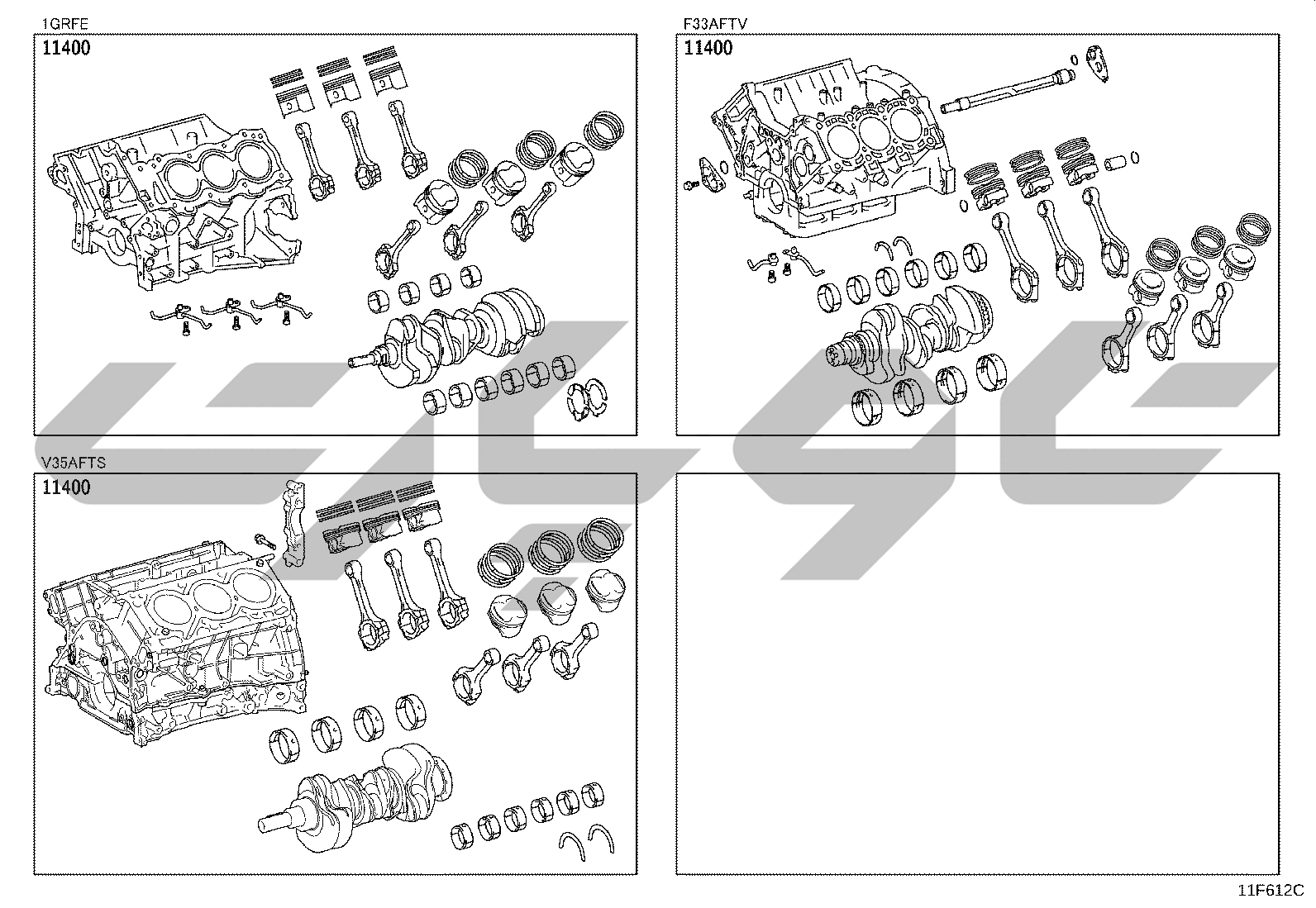 1102: short block assembly