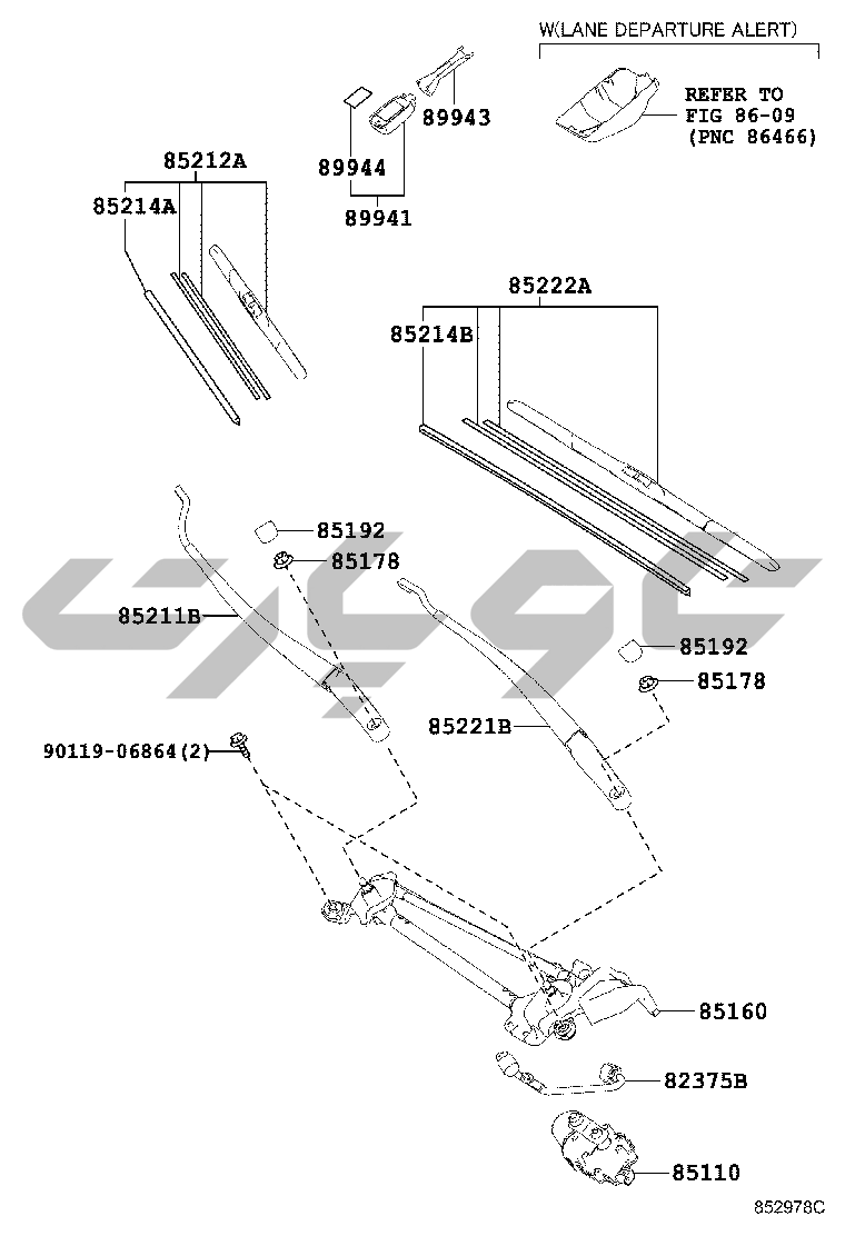 8501: WINDSHIELD