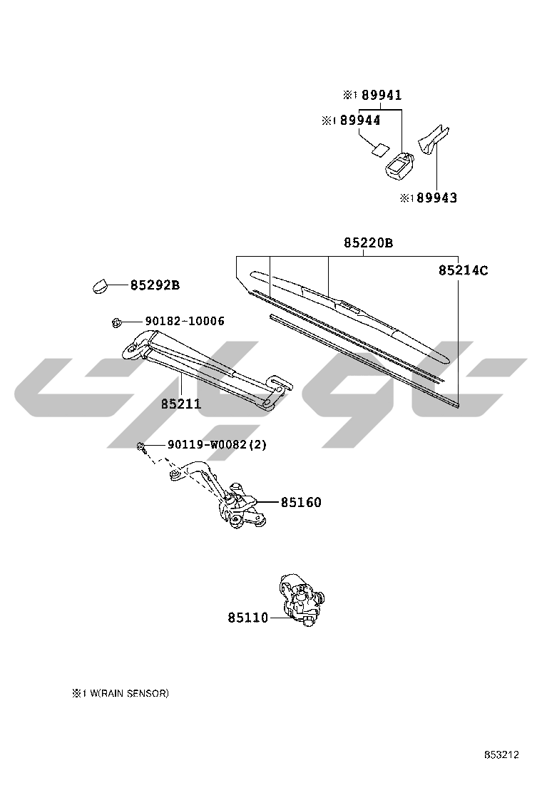 8501: WINDSHIELD