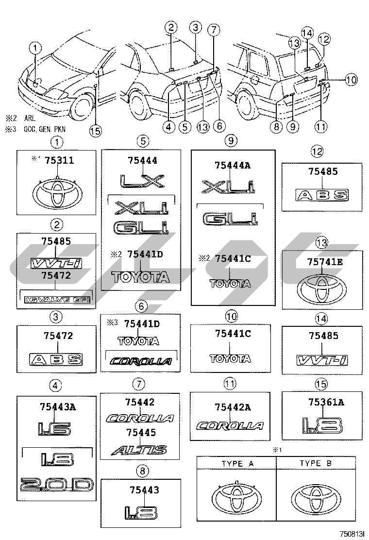 7501: EMBLEM