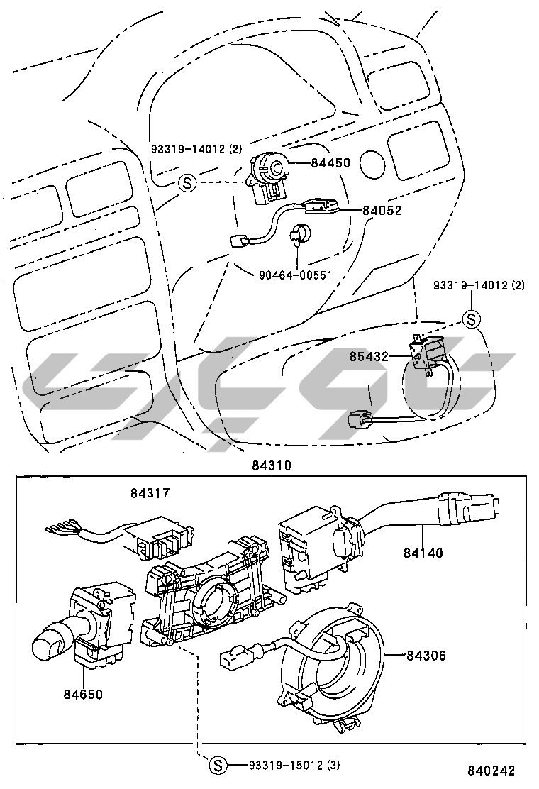 8401: COMBINATIONSWITCHILLUSTNO5OF69608