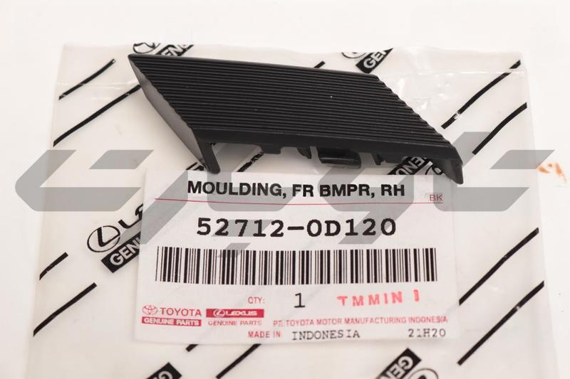 MOULDING, RADIATOR GRILLE, LOWER RH