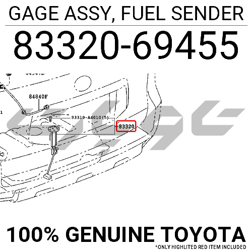 GAGE ASSY, FUEL SENDER