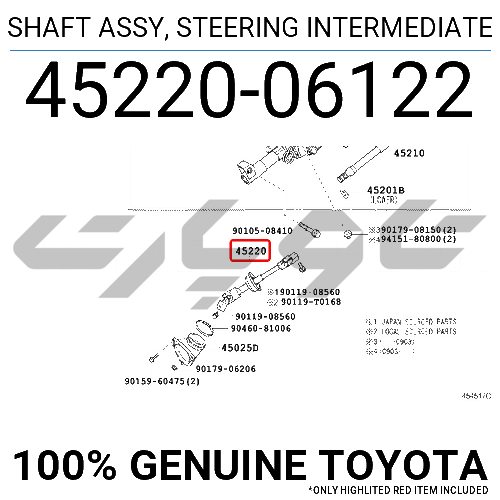 SHAFT ASSY, STEERING INTERMEDIATE