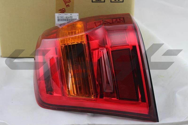 LENS & BODY, REAR COMBINATION LAMP, LH