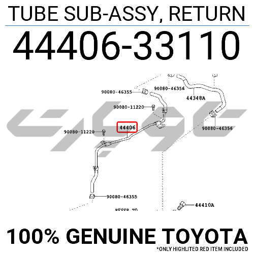 TUBE SUB-ASSY, RETURN