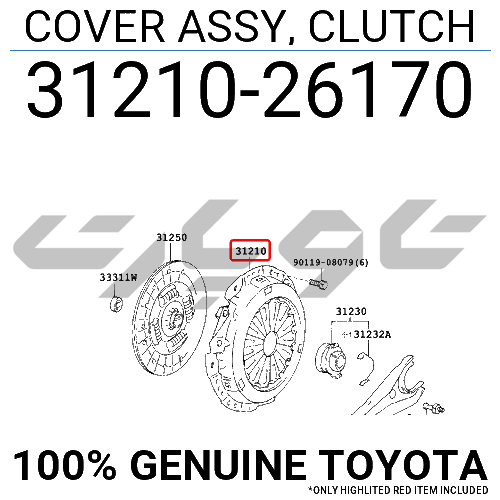 COVER ASSY, CLUTCH