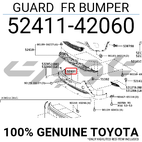 GUARD FR BUMPER