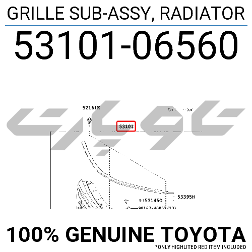 GRILLE SUB-ASSY, RADIATOR