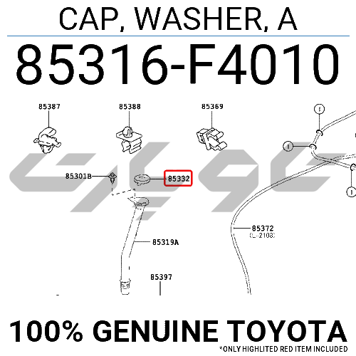 CAP, WASHER, A