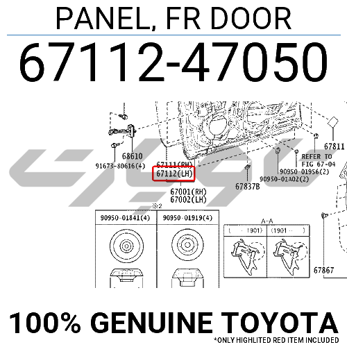 PANEL, FR DOOR