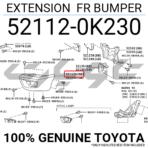 EXTENSION FR BUMPER