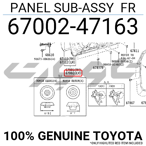 PANEL SUB-ASSY FR