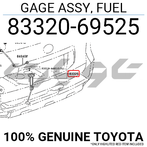 GAGE ASSY, FUEL