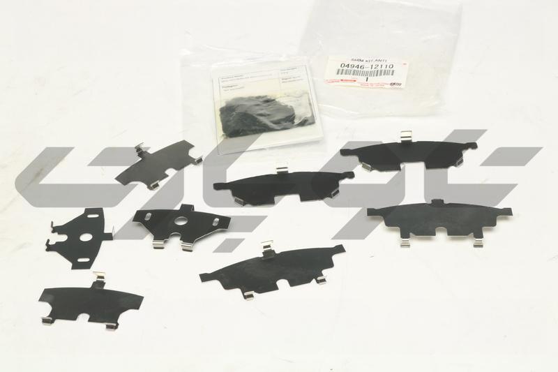 SHIM KIT, ANTI SQUEAL(FOR REAR DISC BRAKE)