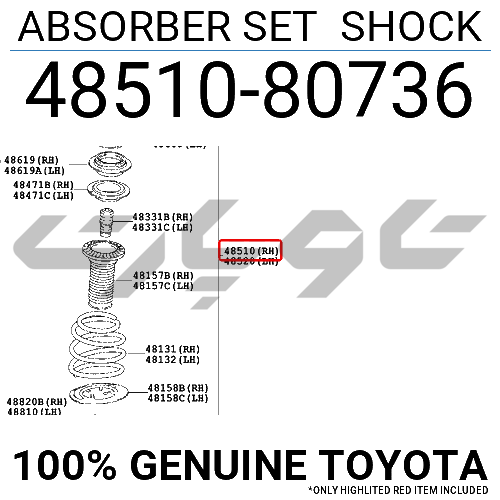 ABSORBER SET SHOCK