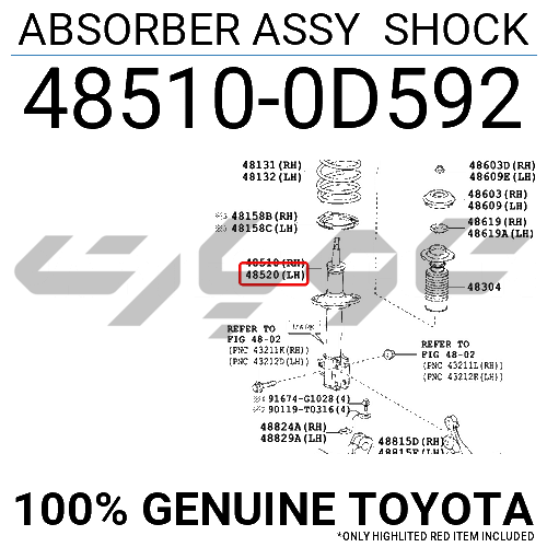 ABSORBER ASSY SHOCK