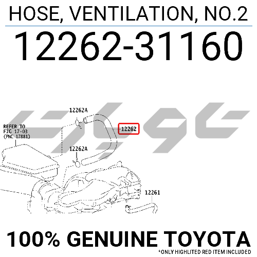 HOSE, VENTILATION, NO.2