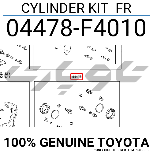 CYLINDER KIT FR