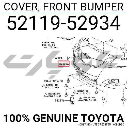 COVER, FR BUMPER L/COLOR