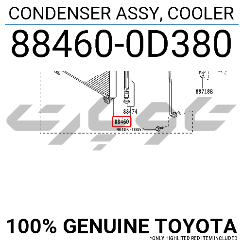 CONDENSER ASSY, COOLER