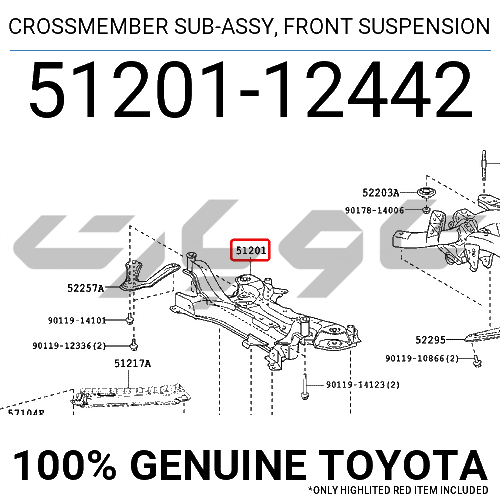CROSSMEMBER SUB-ASSY, FRONT SUSPENSION