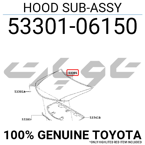 HOOD SUB-ASSY