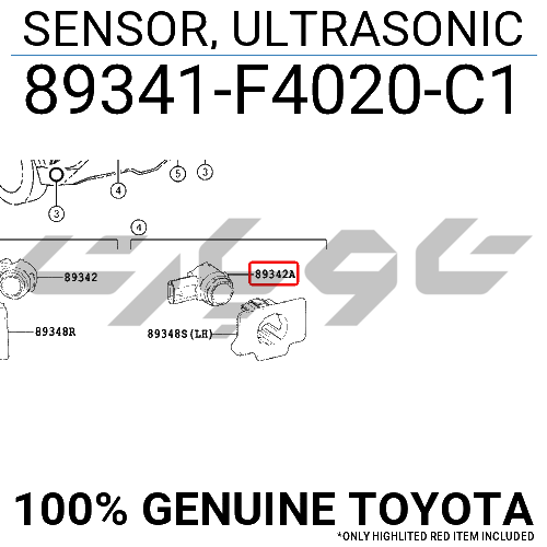 SENSOR, ULTRASONIC