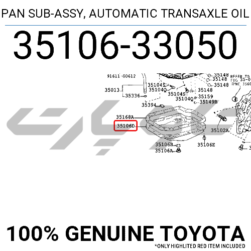 PAN SUB-ASSY, AUTOMATIC TRANSAXLE OIL