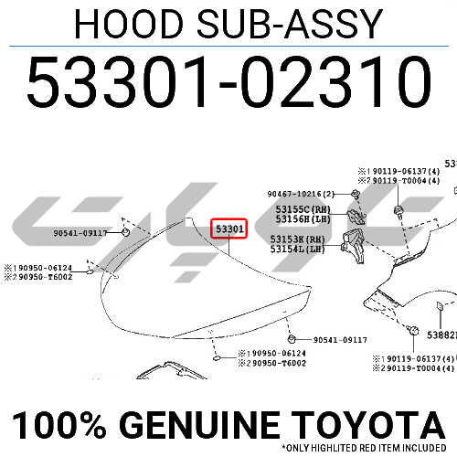 HOOD SUB-ASSY