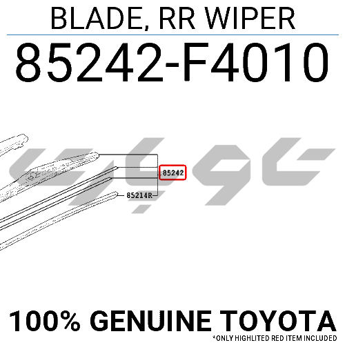 BLADE, RR WIPER