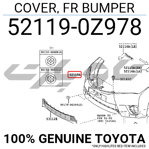 COVER, FR BUMPER