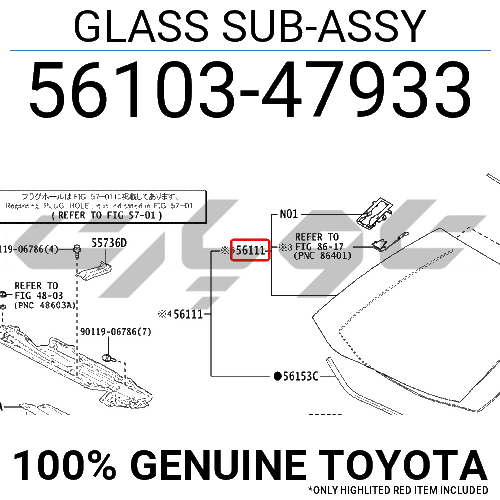 GLASS SUB-ASSY