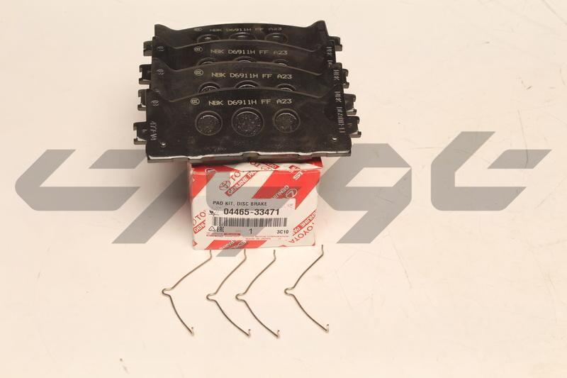 PAD KIT, DISC BRAKE, FRONT