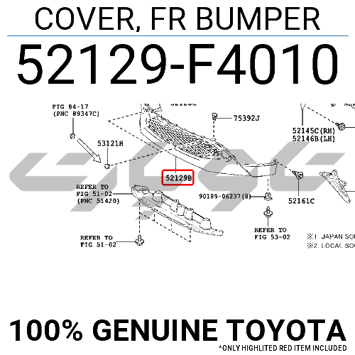COVER, FR BUMPER