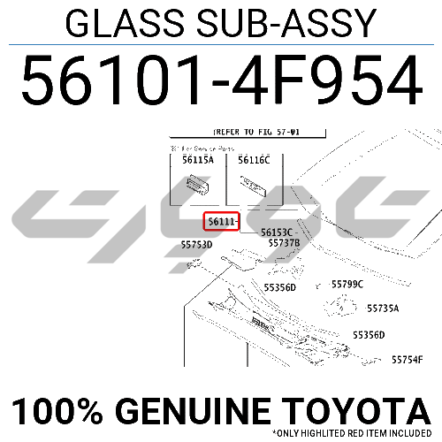 GLASS SUB-ASSY