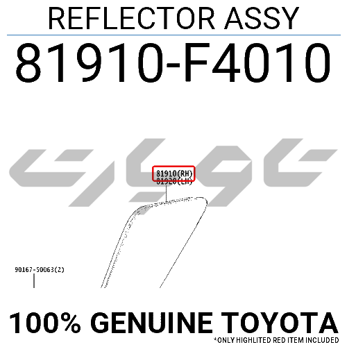 REFLECTOR ASSY