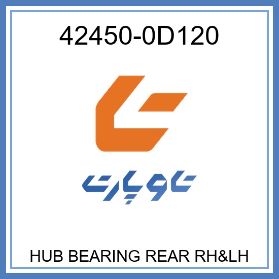 HUB BEARING REAR RH&LH
