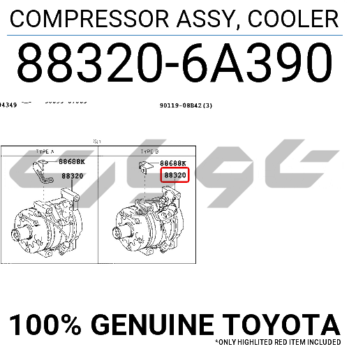 COMPRESSOR ASSY, COOLER