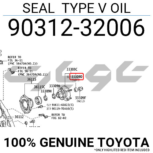 SEAL TYPE V OIL