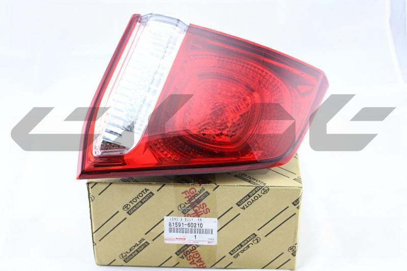 LENS AND BODY, REAR LAMP, LH